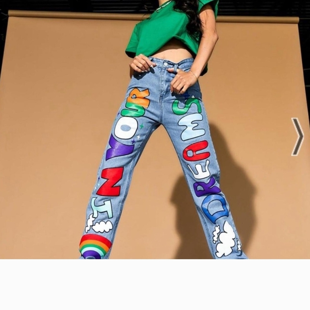 Dressed In LALA In Your Dreams Jeans SZ 4/6 NWOT